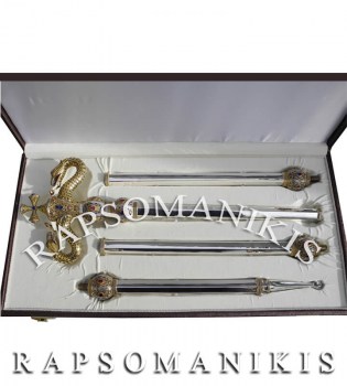 Ασημένια Αρχιερατική Ράβδος